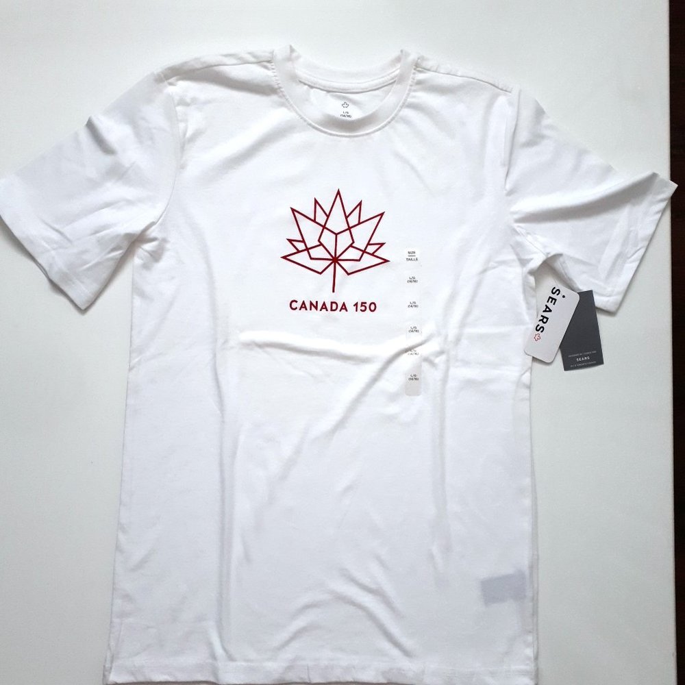 Canada 150 White T-shirt NWT